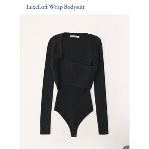 Abercrombie and Fitch LuxeLoft Wrap Sweater Bodysuit